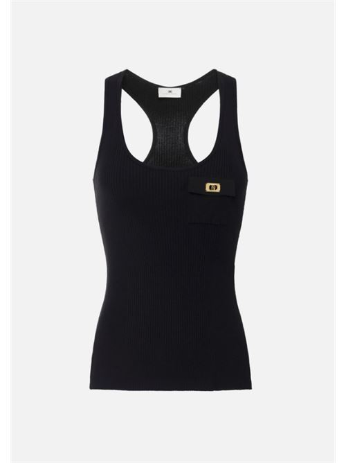 TANK TOP WITH POCKET ELISABETTA FRANCHI | TK41B51E2110 nero